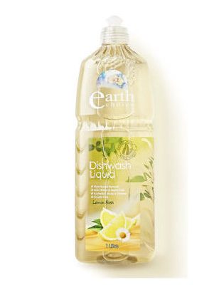 Natures Organics Earth Choice Dishwash Liquid Lemon 1L